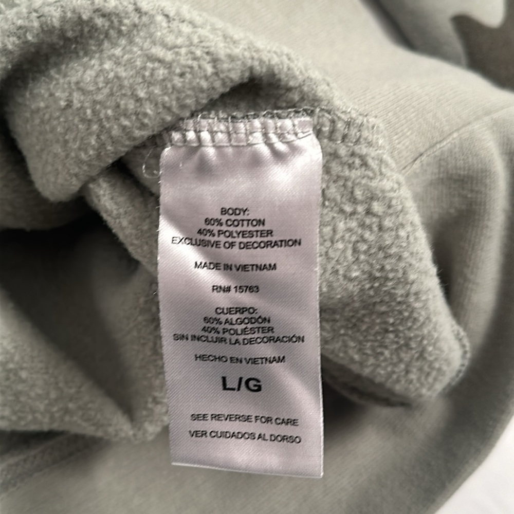 Champion green gray camouflage front pocket hoodie - Picture 7 of 9